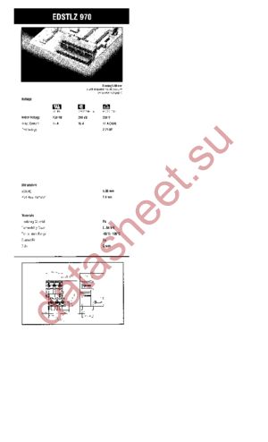 EDSTLZ970/3 datasheet  